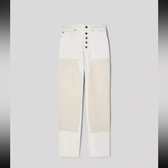 Everlane Womens The Painter Jean Bone White Size sz 27NWT $128 - Picture 5 of 13
